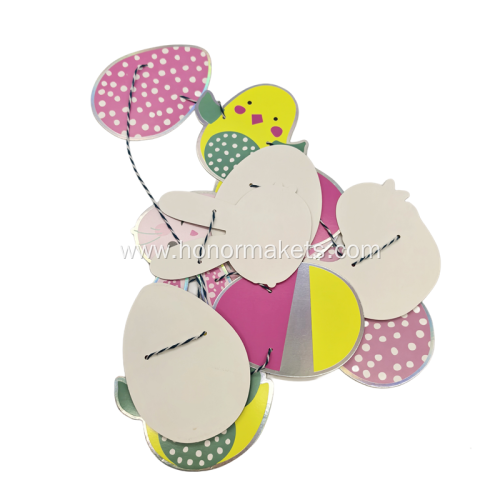Easter Glitter Banner